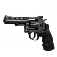 Revolver De Pressão Co2 Wg Rossi 701 4,5 6 tiros 4 polegado. Full Metal